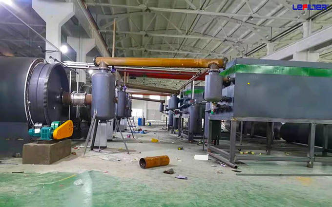 利菲爾特江蘇客戶(hù)油泥裂解項(xiàng)目