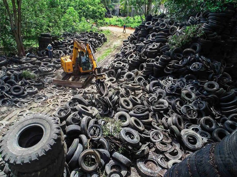 廢舊輪胎