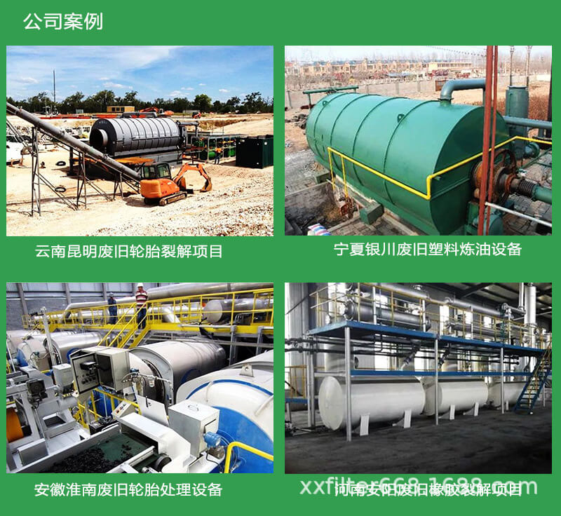 環(huán)保型廢舊輪胎煉油設(shè)備客戶案例 環(huán)保型廢舊輪胎煉油設(shè)備客戶案例