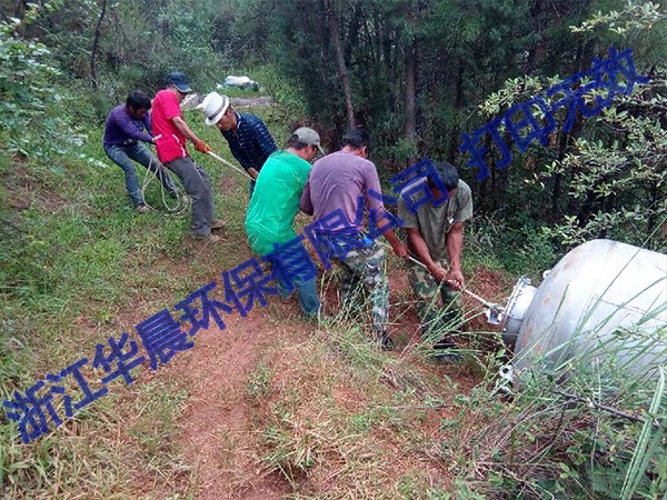 浙江華晨環保有限公司精準扶貧為貧困山區安全飲水工程(圖3)